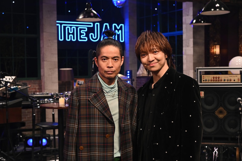 久保田利伸と三浦大知。（写真提供：テレビ朝日）