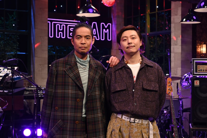 久保田利伸と堂本剛。（写真提供：テレビ朝日）