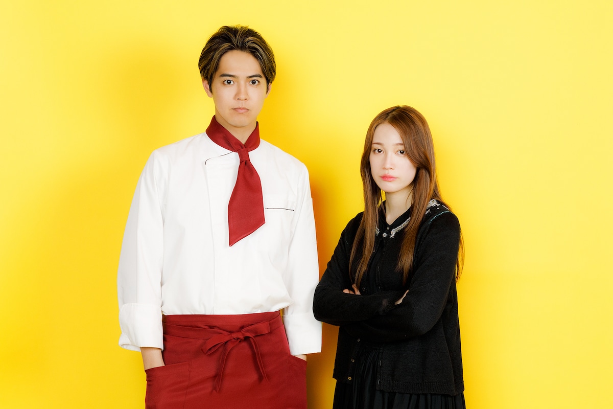 左から片寄涼太、中村ゆりか。