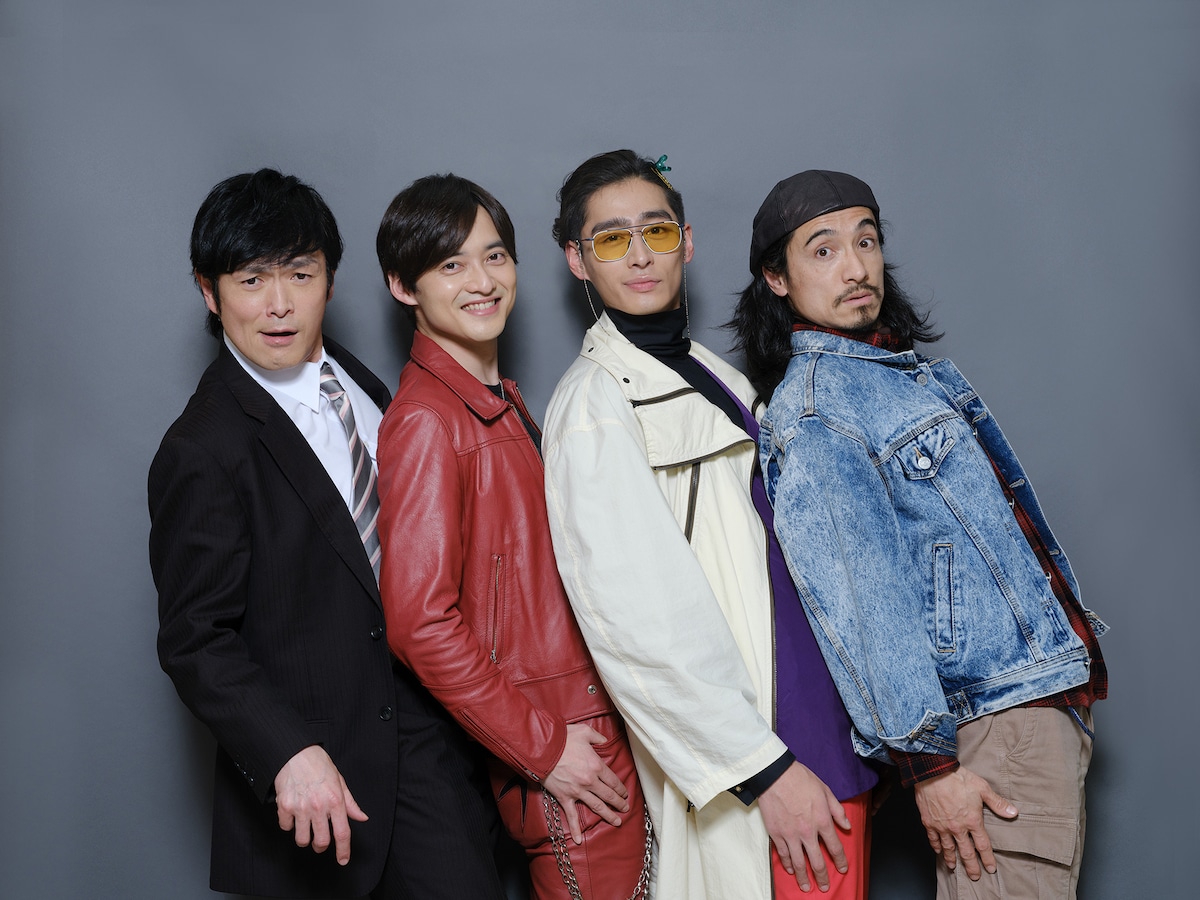 左から井俣太良、木ノ本嶺浩、濱尾ノリタカ、唐橋充。