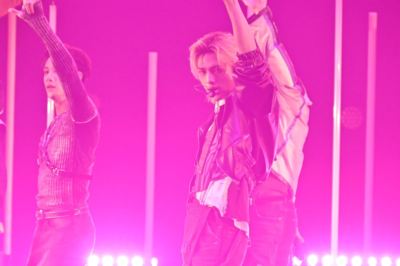 「Stray Kids 東京ミッションツアー」ライブパートの様子。