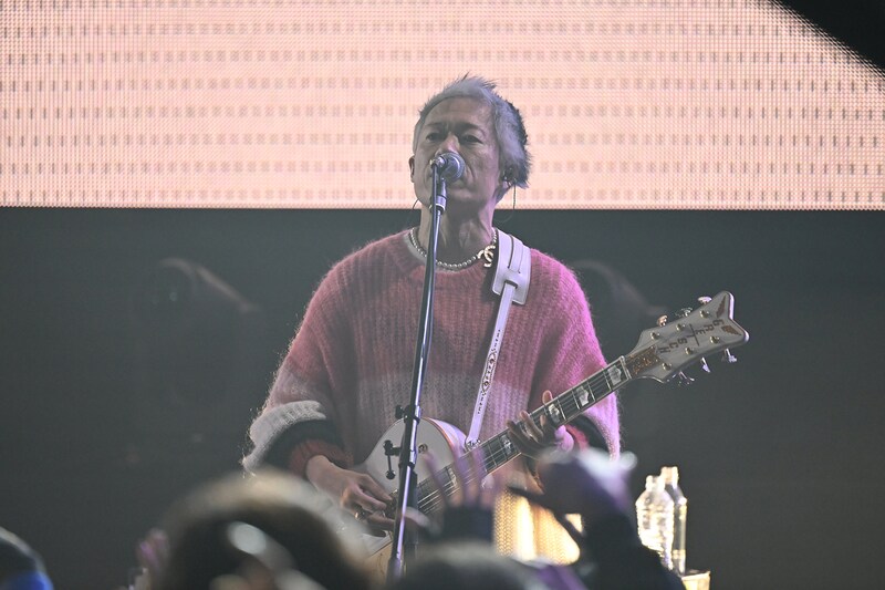 UVERworldの克哉（G）。