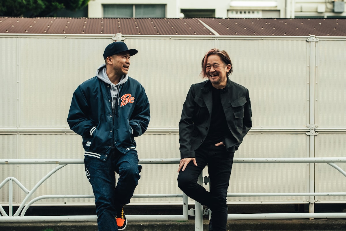 左からtha BOSS、Mummy-D。