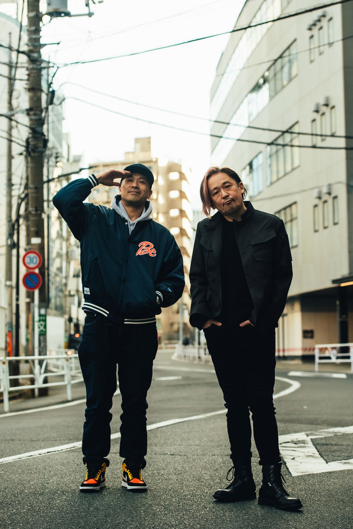 左からtha BOSS、Mummy-D。