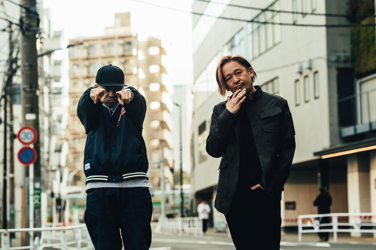 左からtha BOSS、Mummy-D。