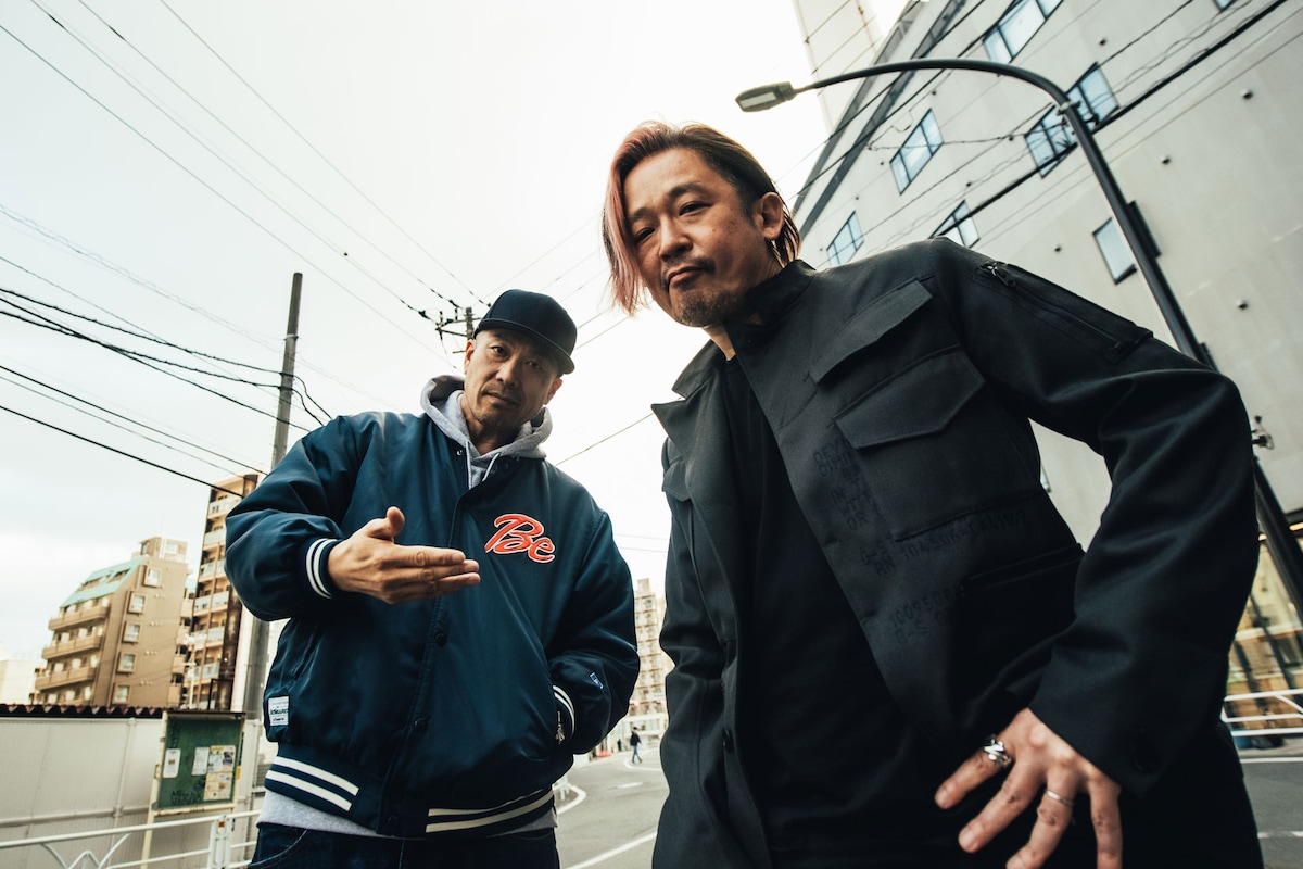 左からtha BOSS、Mummy-D。