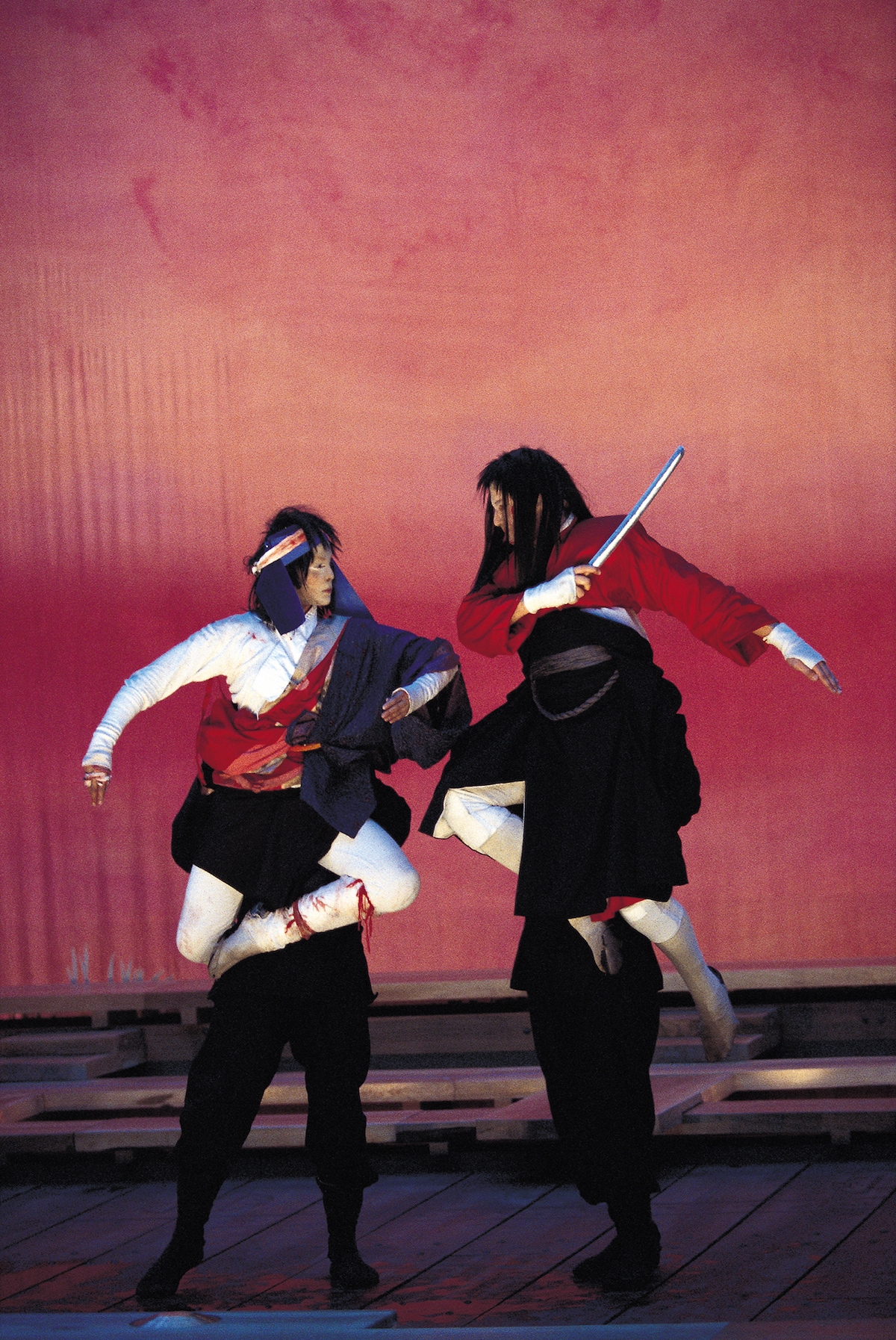 「堤防の上の鼓手」(1999年)より。©Michèle Laurent