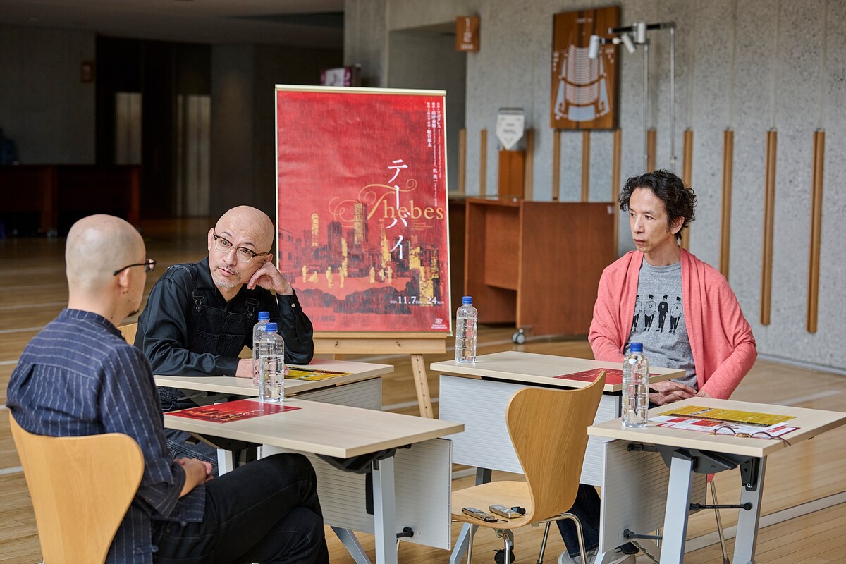 左から船岩祐太、植本純米、今井朋彦。