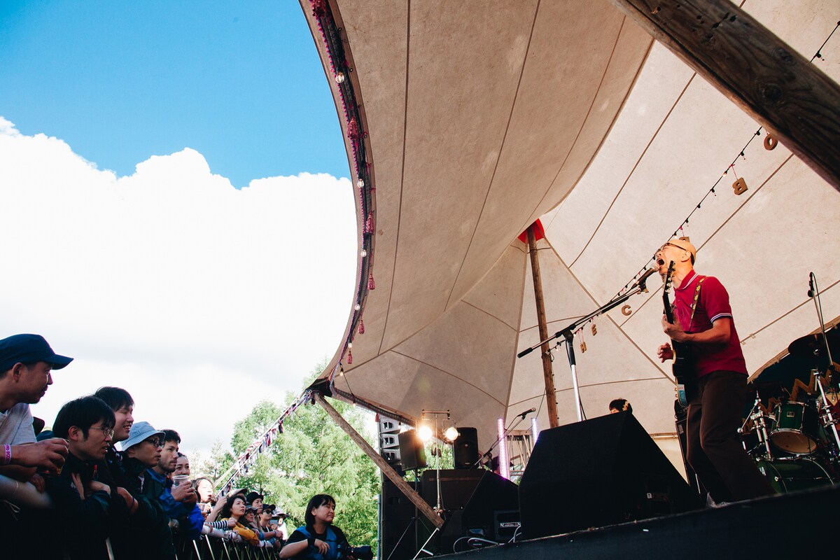 「THE CAMP BOOK 2019」出演時のeastern youth。