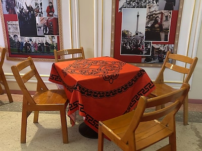 国立ドラマ劇場のロビーの様子。