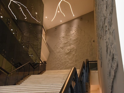 チンギス・ハーン博物館館内の様子。