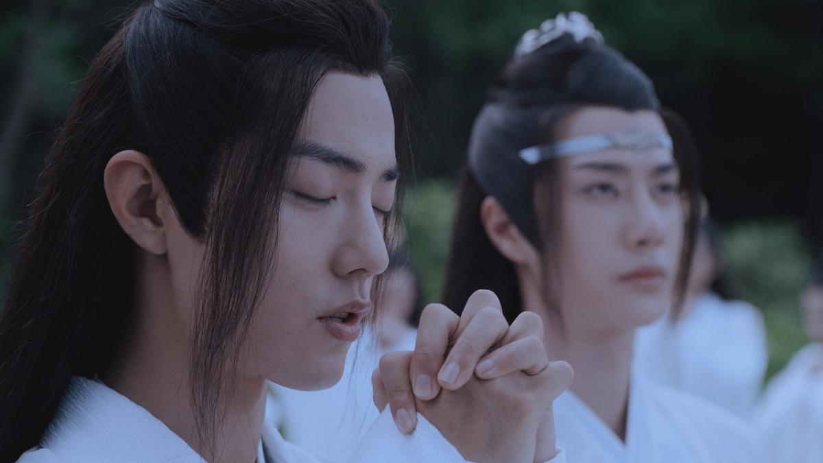 ドラマ「陳情令」第7話「天灯に託す願い」の該当シーン。
©2019 Shenzhen Tencent Computer Systems Company Limited