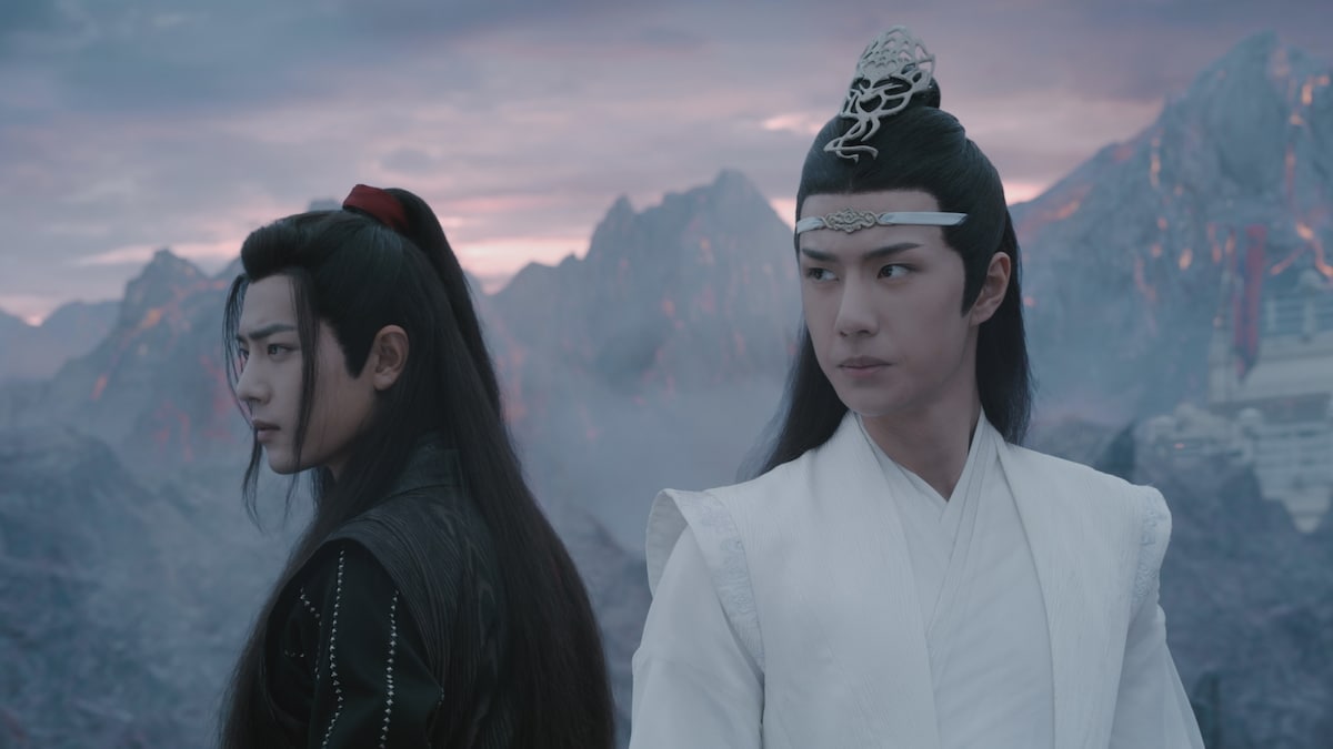 ドラマ「陳情令」より、左から肖戦（シャオ・ジャン）扮する魏無羨、王一博（ワン・イーボー）扮する藍忘機。
©2019 Shenzhen Tencent Computer Systems Company Limited