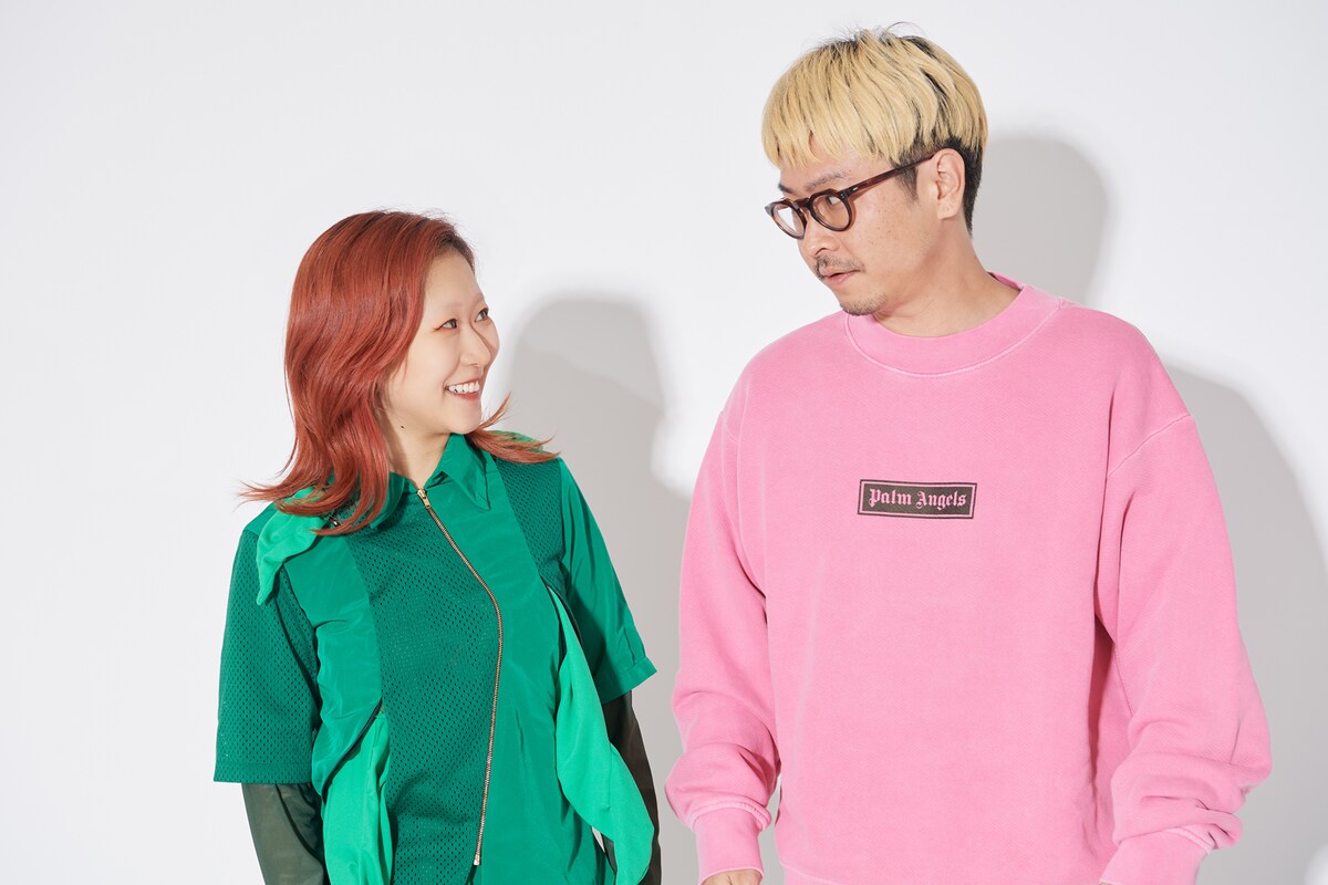 左からトギー（BiS）、渡辺淳之介。