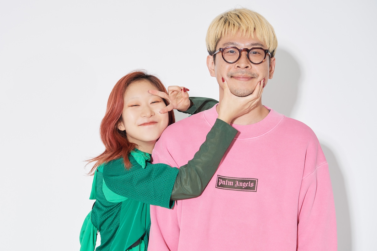 左からトギー（BiS）、渡辺淳之介。