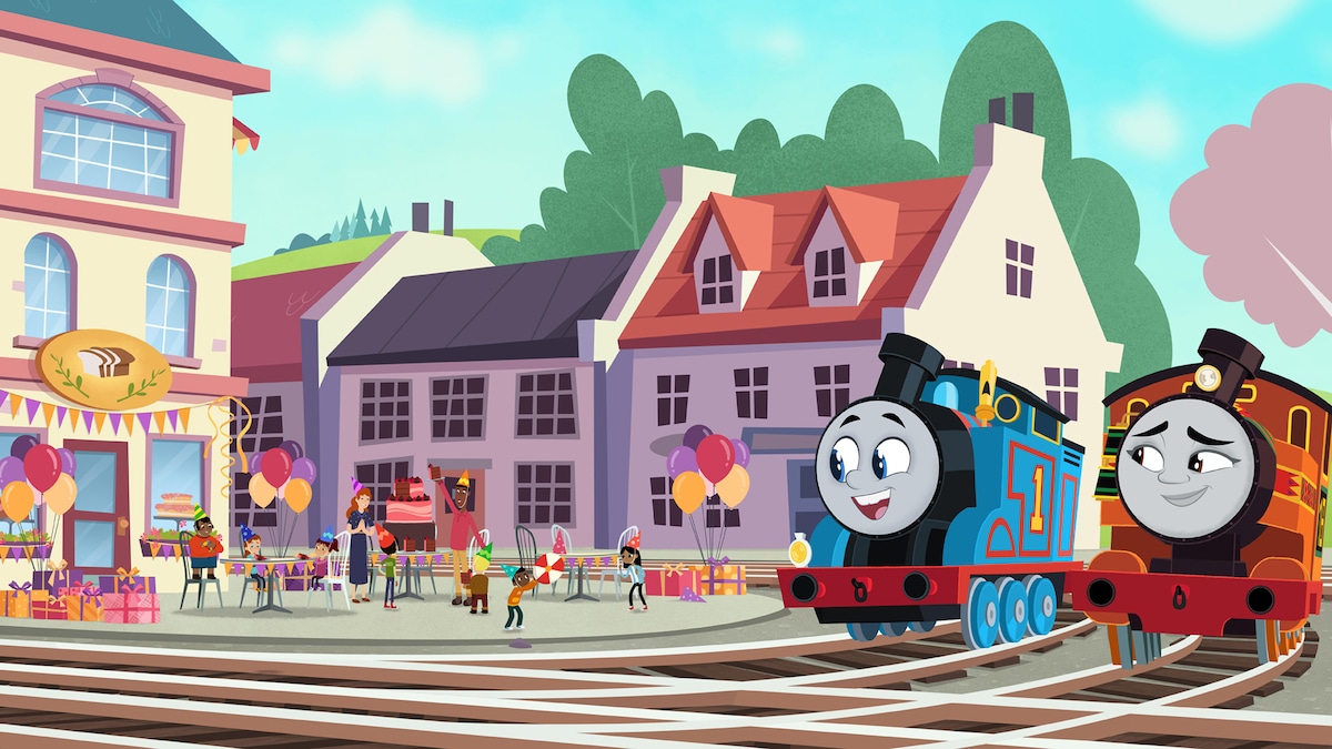 「映画 きかんしゃトーマス いっしょに歌おう！ドレミファ♪ソドー島」場面カット