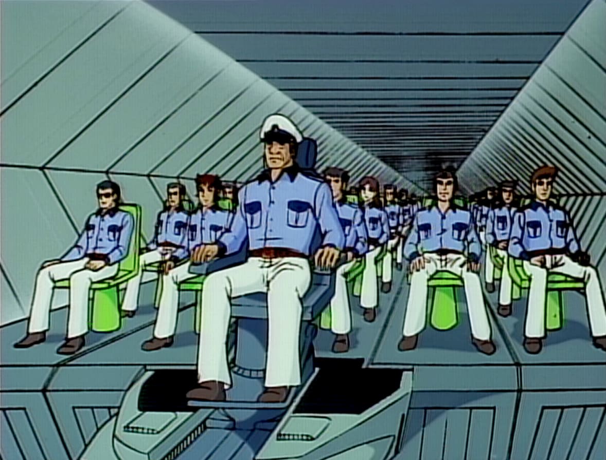 「宇宙空母ブルーノア」より。