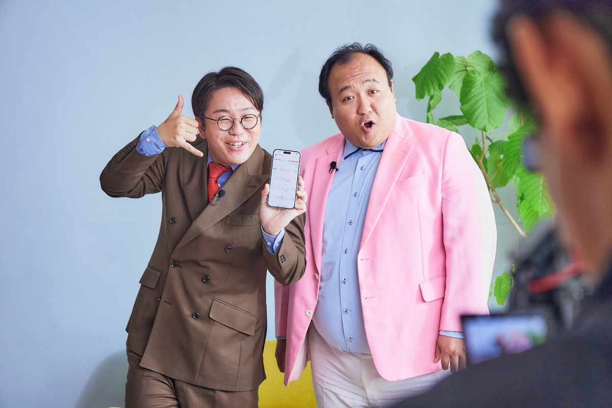 CM撮影中のママタルト。