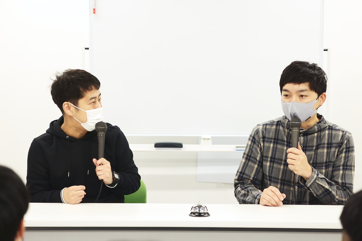 特別講座に登場したウエストランド。