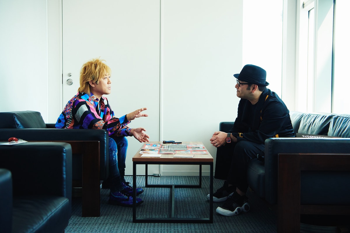 左からShinnosuke、ふくりゅう。