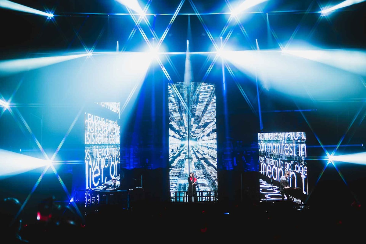 「TM NETWORK 40th FANKS intelligence Days ～DEVOTION～」最終公演の様子。（Photo by Kazuyuki Sanada）