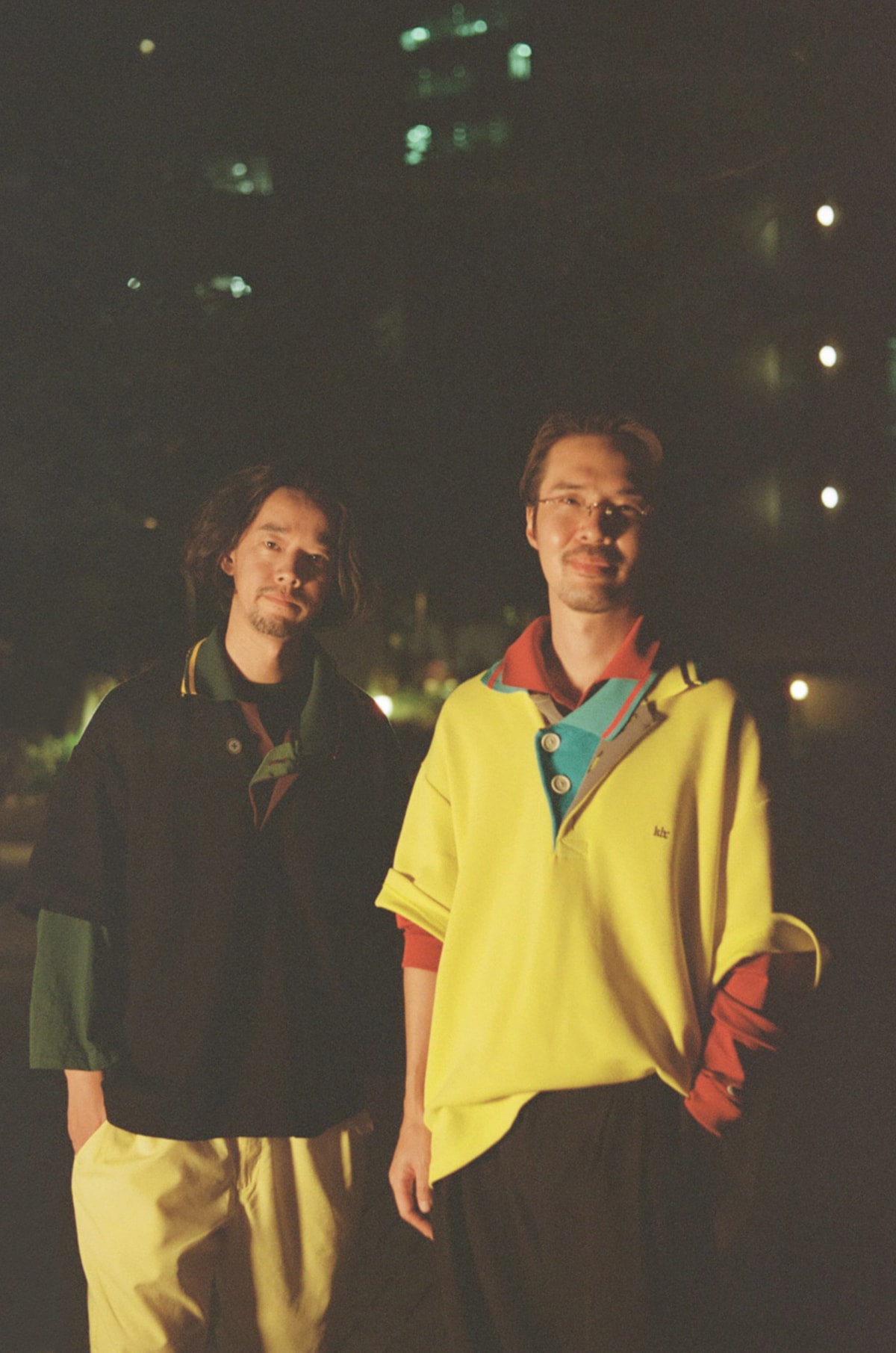 左から矢向怜（B）、石橋光太郎（G）。