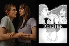 ホラー映画「トゥギャザー」特集 | 地球のお魚ぽんちゃんのインタビュー&イラストで紐解く“倦怠期カップルの身体変異と共依存”