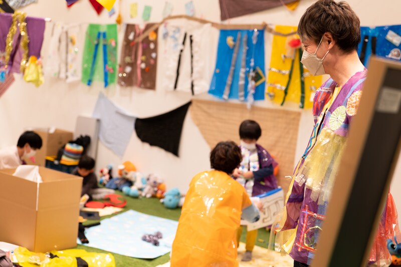 アトカル・マジカル学園 アートサポート児童館より。