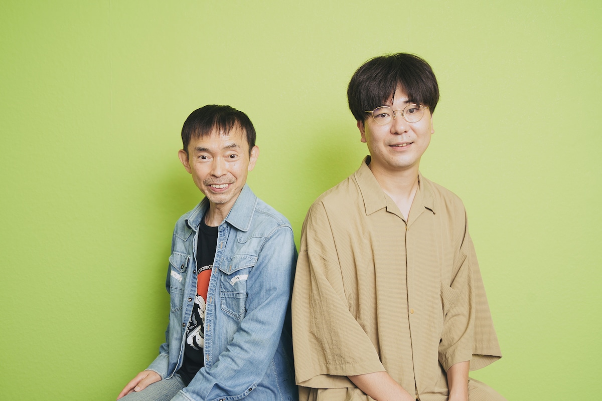 左から宮城聰、三浦直之。