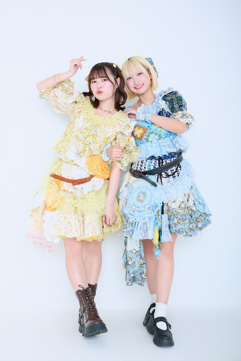 HAPPY CREATORSの七瀬こあ、橘あや。