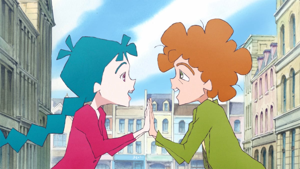 「トリツカレ男」場面カット。ジュゼッペとペチカによる歌唱シーンが物語に華を添える