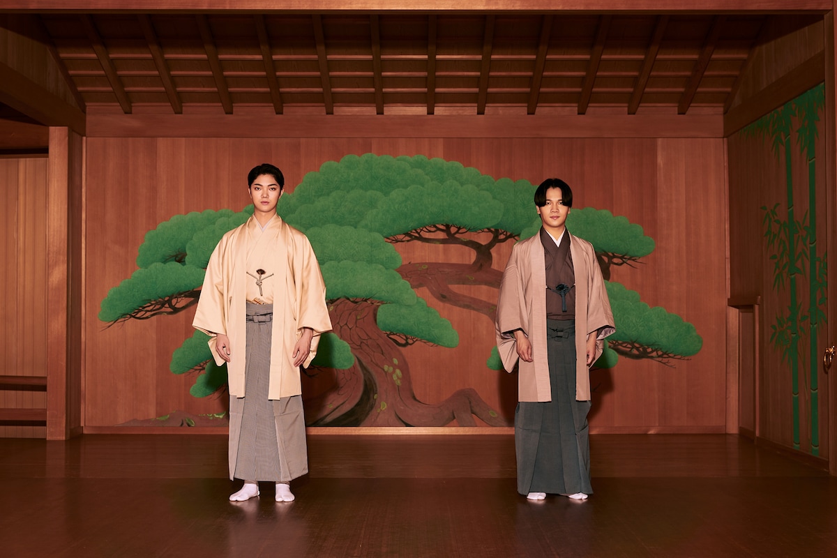 左から野村裕基、大槻裕一。