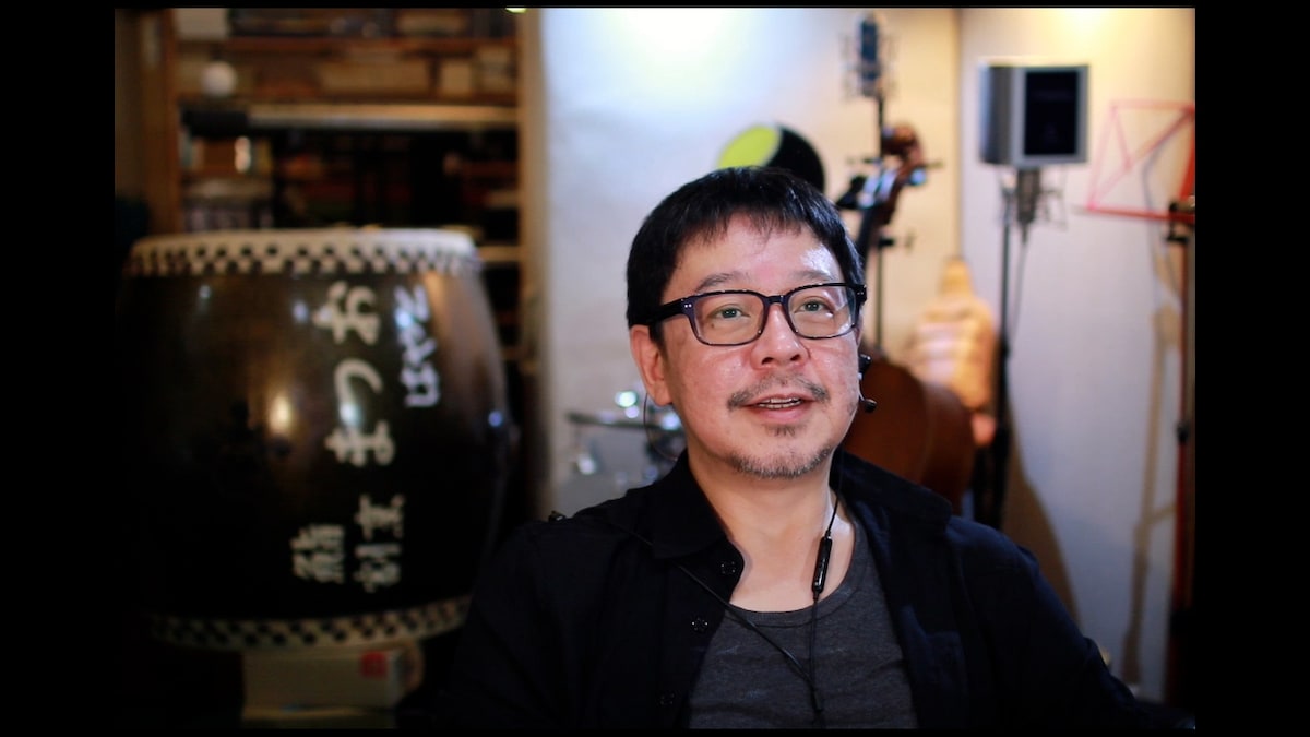 コンポーザーの崎元仁。
