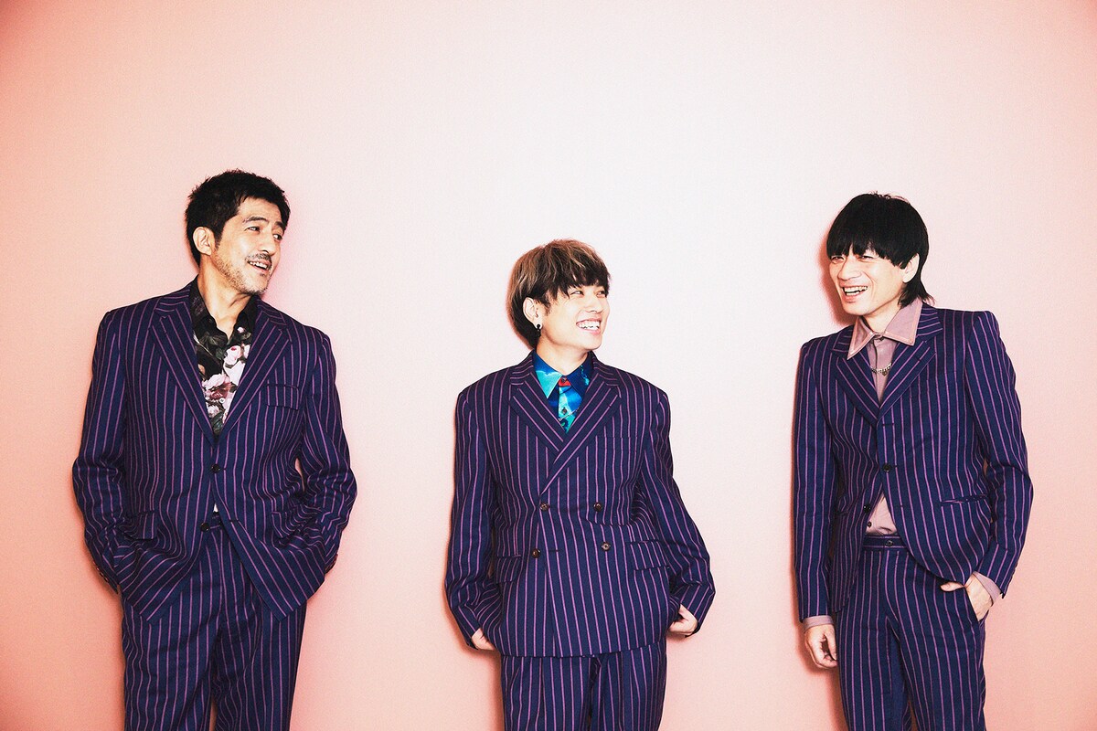 左から谷中敦、石原慎也、加藤隆志。