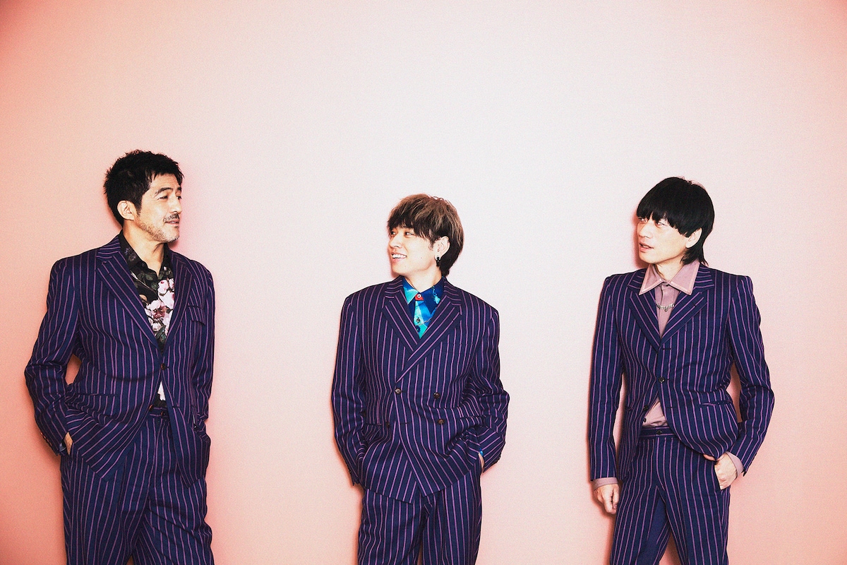 左から谷中敦、石原慎也、加藤隆志。