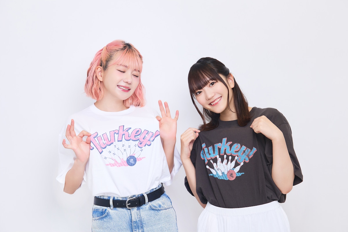 左から北澤ゆうほ（Q.I.S.）、菱川花菜。