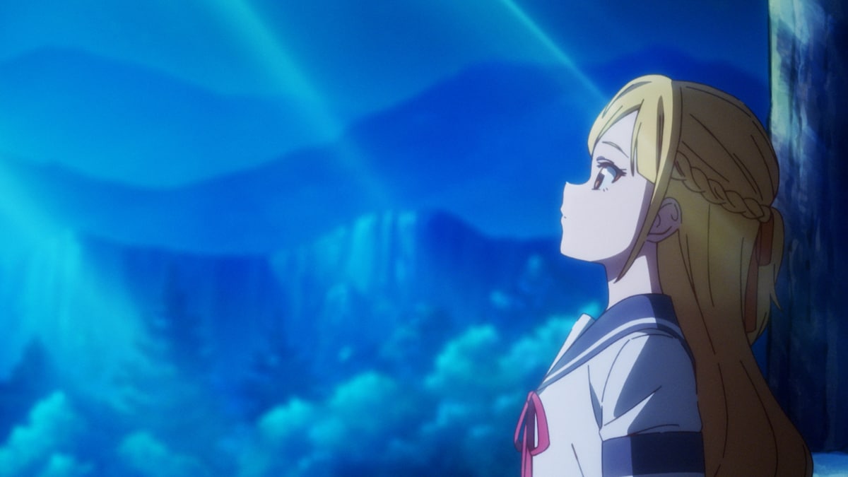 三鷹希。テレビアニメ「Turkey!」第5話より。