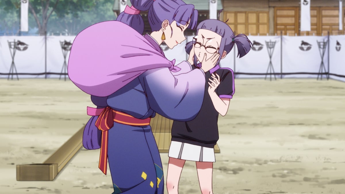 夏夢と二階堂七瀬。テレビアニメ「Turkey!」第7話より。