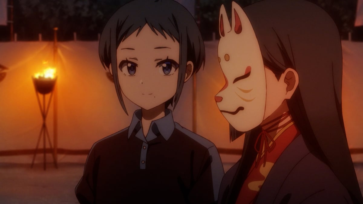 五代利奈と朱火。テレビアニメ「Turkey!」第9話より。