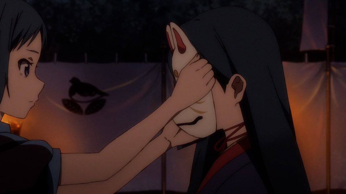 五代利奈と朱火。テレビアニメ「Turkey!」第9話より。