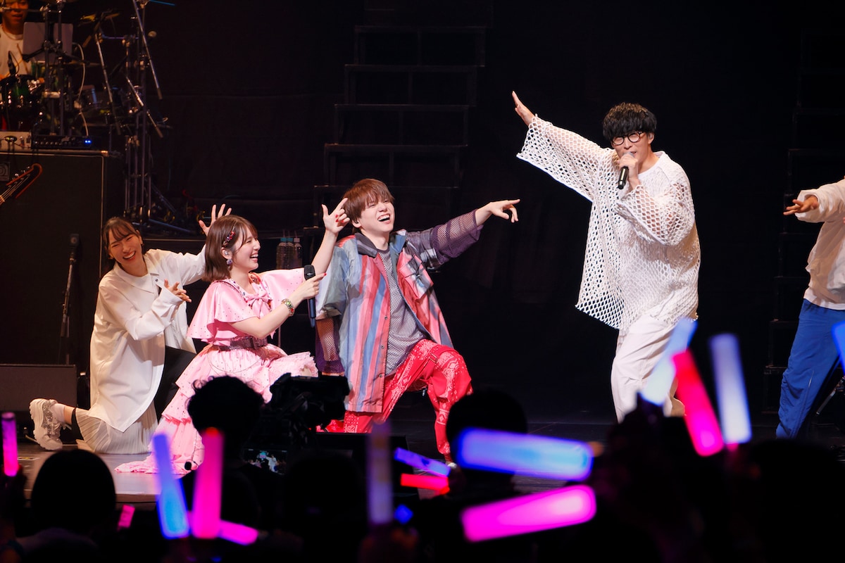 「YUMA UCHIDA LIVE “VS YUMA 001- 内田真礼”」9月29日公演の様子。