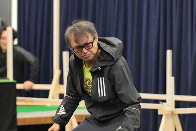 「有頂天家族」稽古の様子。