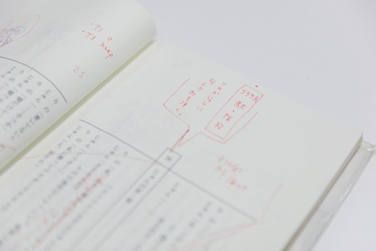 「不死身ラヴァーズ」台本の「C7」歌唱シーン追加部分。