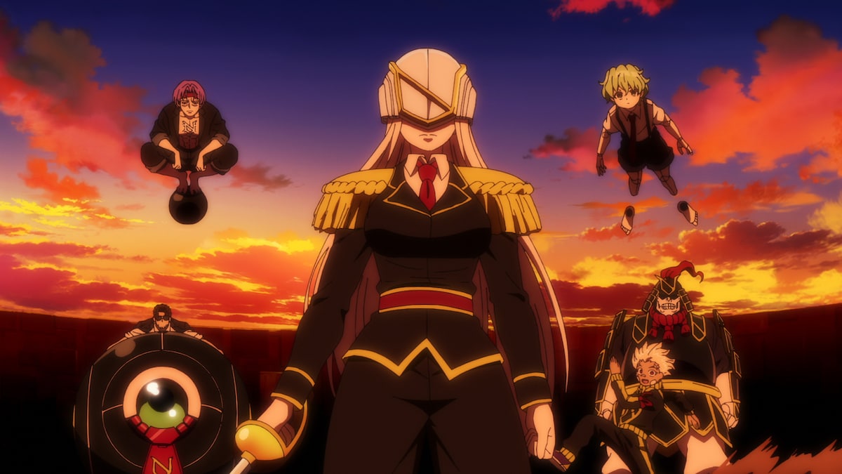 TVアニメ「アンデッドアンラック」より。