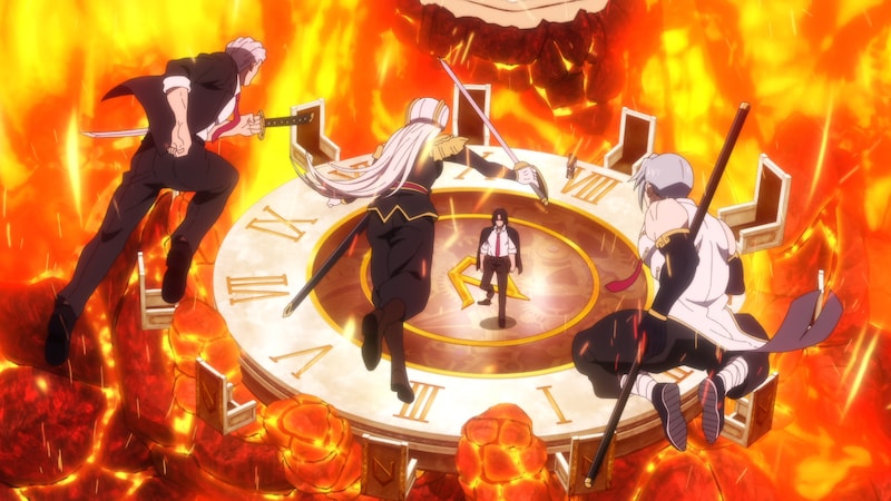 TVアニメ「アンデッドアンラック」より。