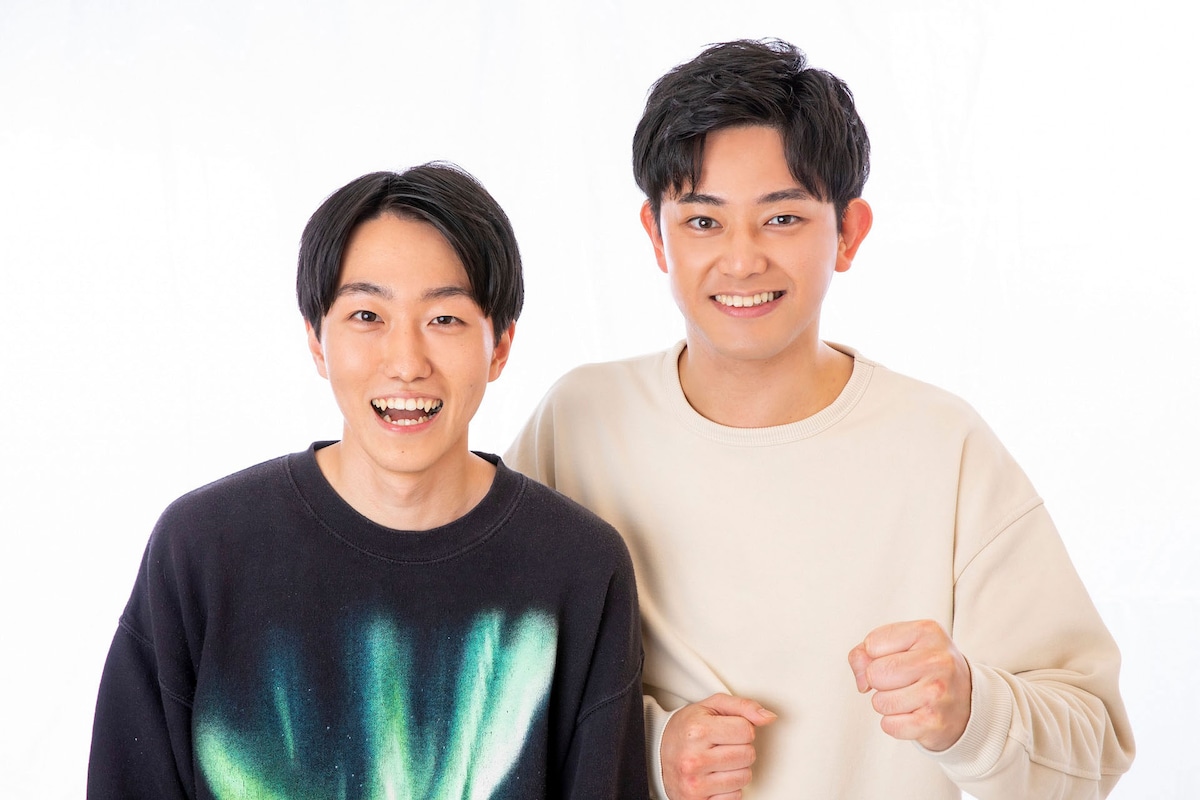 内藤孔佑（左）、タフガイ（右）