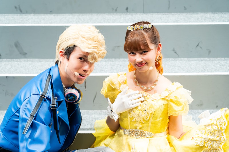 左から渡辺碧斗、村上愛花。