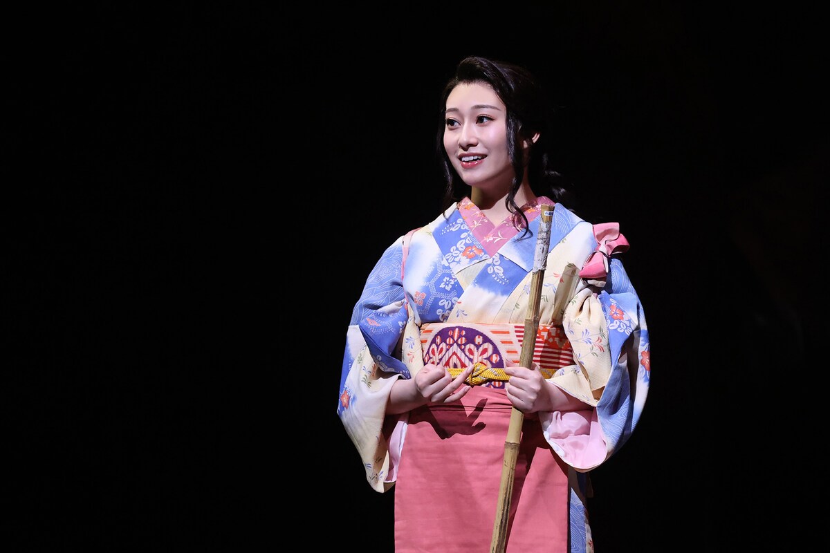 ミュージカル「この世界の片隅に」より、桜井玲香演じる白木リン。©こうの史代／コアミックス・東宝　製作：東宝