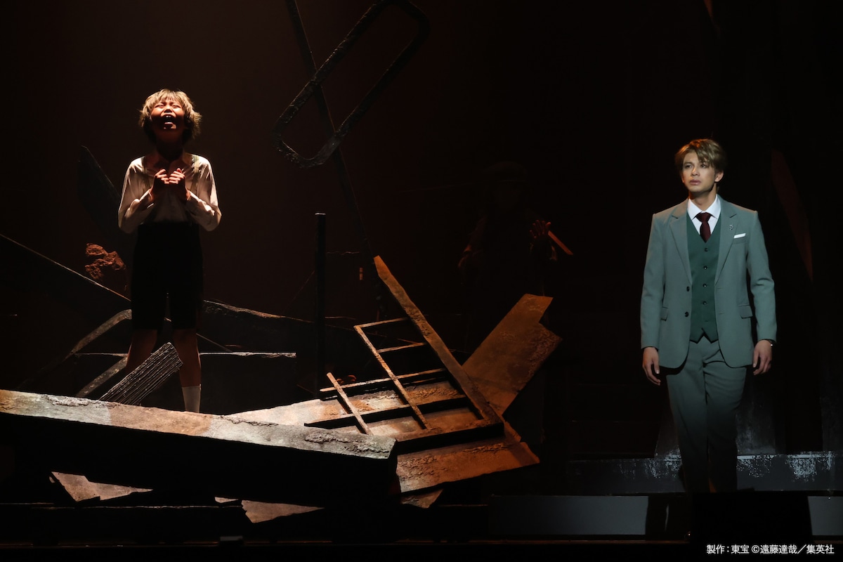 ミュージカル「SPY×FAMILY」より、森崎ウィン出演回の様子。