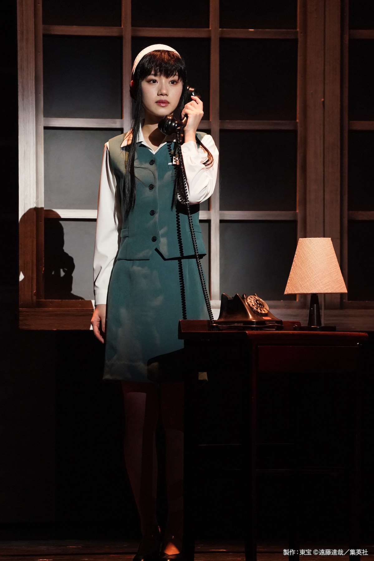 ミュージカル「SPY×FAMILY」より、佐々木美玲出演回の様子。